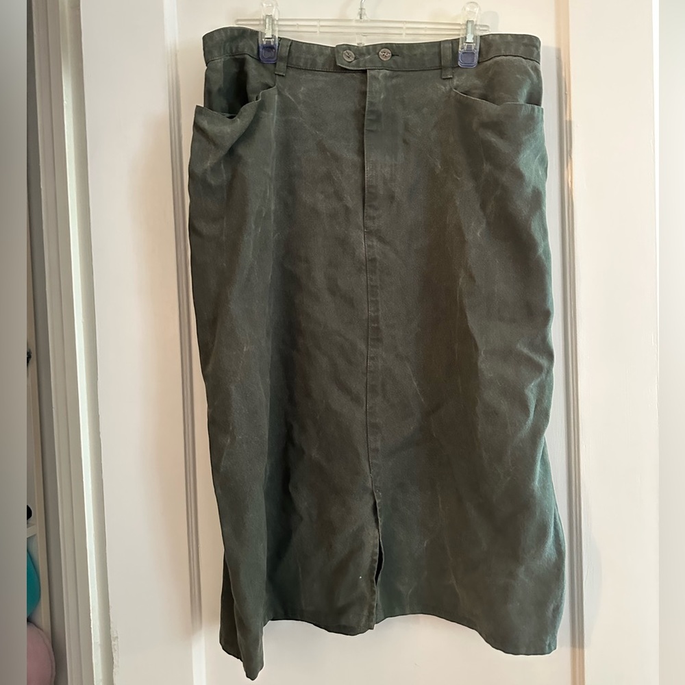 vintage midi skirt